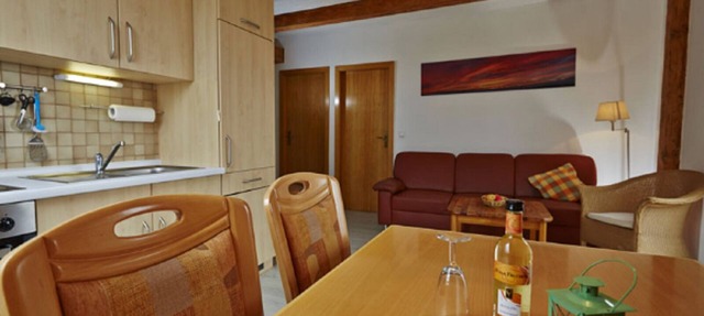 Apartment Balbachtalblick with two bedrooms and balcony