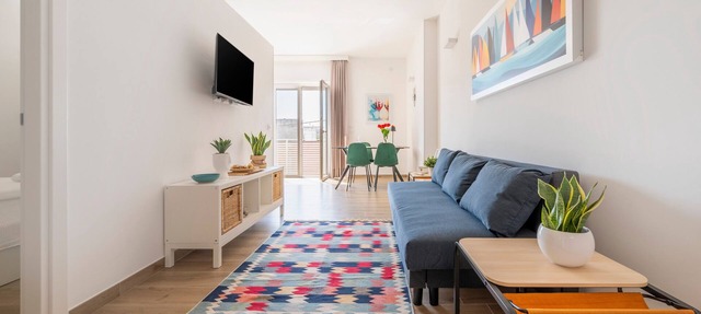 Apartment 'Blue Suite' with Shared Terrace, Wi-Fi and Air Conditioning