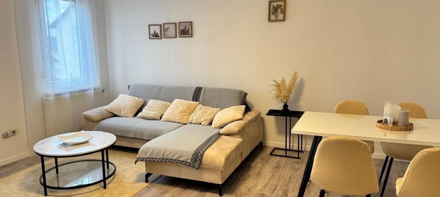 Apartment in the center with garden, connection to Stuttgart, Märklineum and EWS Arena.