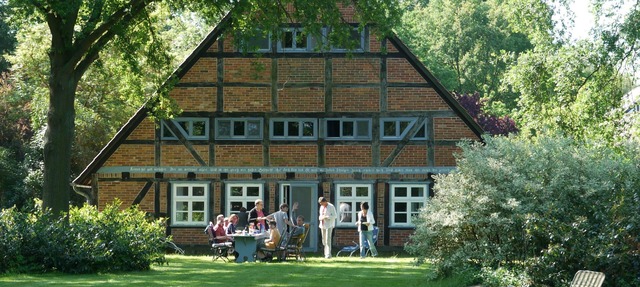 Apartment "Teichblick" with Private Terrace, Shared Garden and Wi-Fi