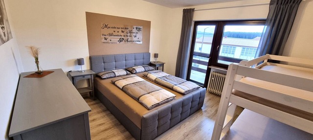 Apartment with 3 bedrooms including bunk beds