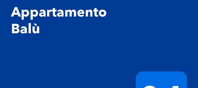 Appartamento Balù