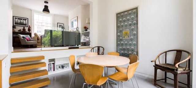 Architect designed Georgian modern townhouse