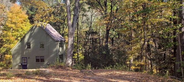 Attractive Saltbox in the Woods
