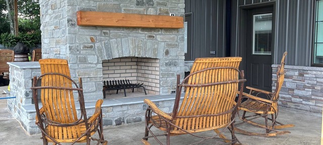Barndominium with rustic charm