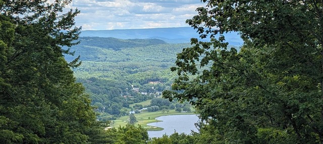 Beautiful views overlooking the Quechee