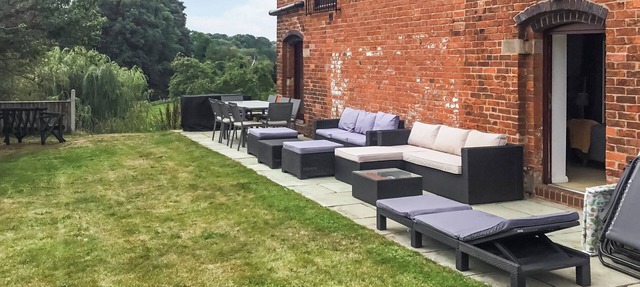 Beautifully converted barn in Cheshire countryside.