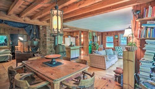 Berkshire Riverfront Ski Cabin: Close to Hiking!