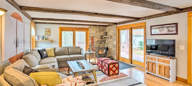 Berkshires Getaway < 1 Mi Skiing & Hiking!