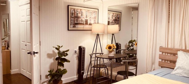 Big Bedroom on Lower Level, 65 inch TV, Netflix, Desk, Dining Table, Framingham Center