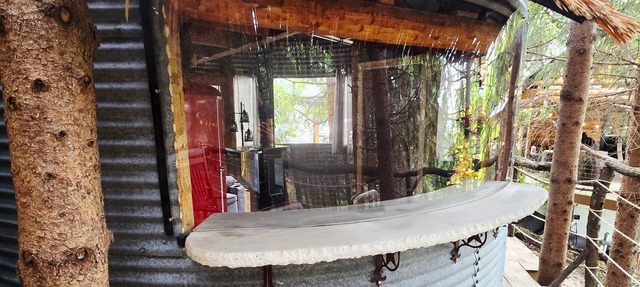 Bin There Treehouse - A Grain Bin treehouse!