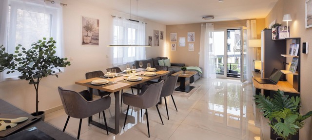 Blue Sky Flat apartment for up to 6 people, 73m², south-facing balcony, Black Forest PLUS, 1st floor