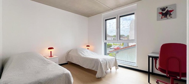bonquartier - Design Apartment mit Balkon, Arbeitsplatz und Parkplatz