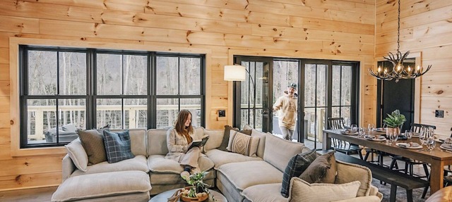 Boulder Run Cabin-Mountain Views/Sauna/Hot Tub/EV Charger