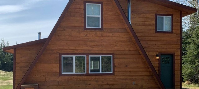 Bright A-Frame Cabin @ Moose Tracks Lodging