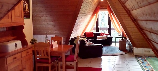 Bright apartment with loft character