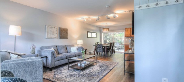Bright, open concept townhouse with gorgeous view of downtown Juneau!