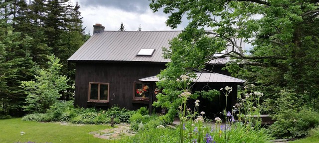 By Manchester, VT-Circa 1840 Hand Hewn Barn on private pond close to skiing.