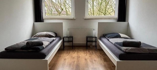 Case Four Boardinghouse mit Parkplatz, Küche, Waschmaschine und Trockner