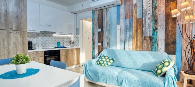 CaseOspitali - AZZURRA House - two-room apartment with garden
