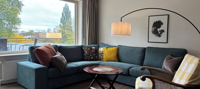 Centrally located penthouse apartment overlooking Aller and Old Town