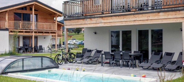 Chalet 13 with sauna and summer pool for max. 6 people