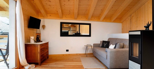 Chalet 'Bio Maso Nido Verde' with Mountain View and Balcony