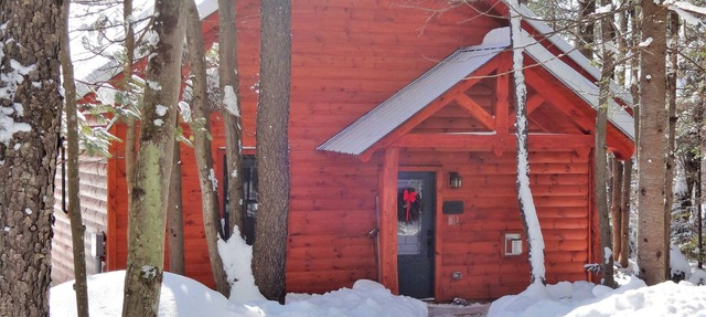 Charming and meticulously cleaned cabin with panoramic view of the Green Mtns