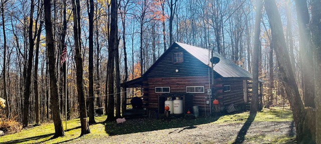 Charming Full Bed & 2 Twin Bed cabin w/AC, Heat, WiFi in lovely Cooperstown,