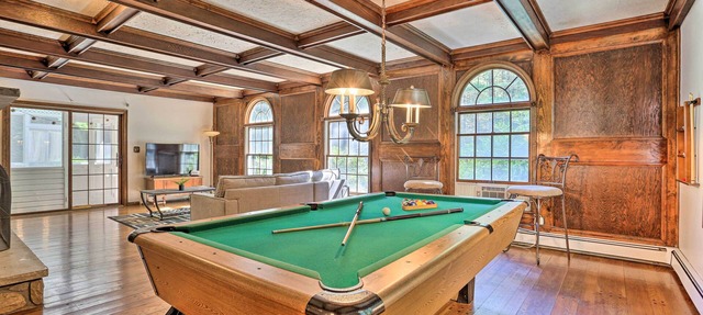 Charming Saylorsburg Retreat w/Game Room & Patio!