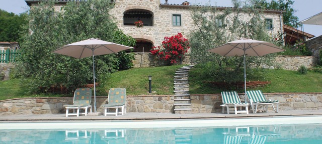 Charming Tuscan villa with private pool, wide garden and breathtaking view
