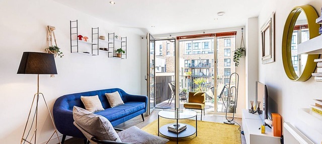 Chic East London Stay with Outdoor Space