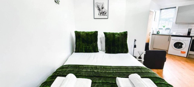 Chic studio, sleeps 2, free parking