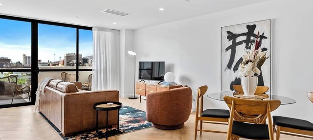 Cityscape at The Elliott in the Heart of Hobart