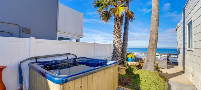 Cliffside Perfection | Massive Outdoor Space, Jacuzzi, Pet Friendly, Parking & Ocean Views
