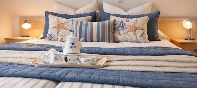 Comfortable accommodation Roter Sand - right on the beach with WLAN & balcony