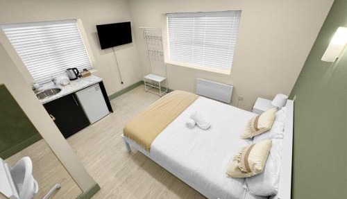 Comfy Studio Greenford 17 min away to Wembley Stadium
