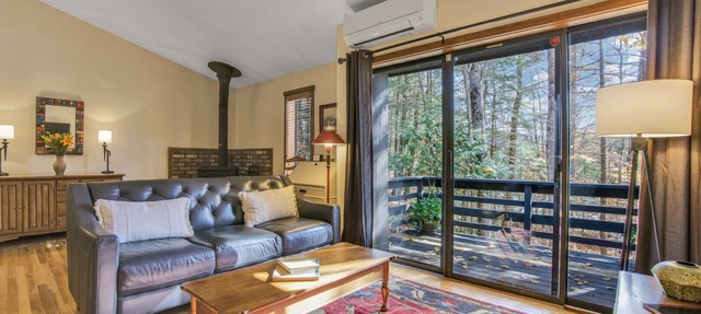 Condo with Fireplace & River Views, Mill Run