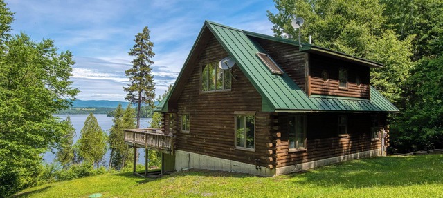 🐾Connaughton - Private log home along the South Shore of Rangeley Lake, dog friendly