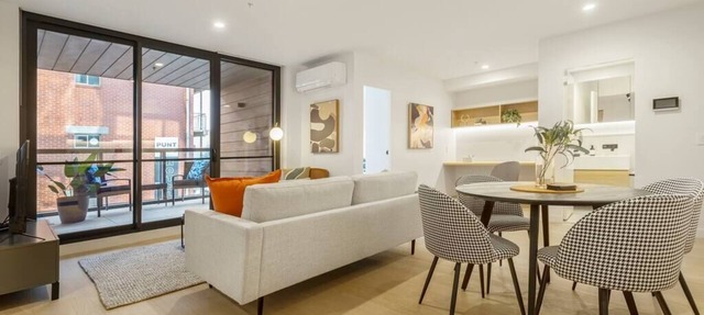 Contemporary-designed and close to 'The Alfred'