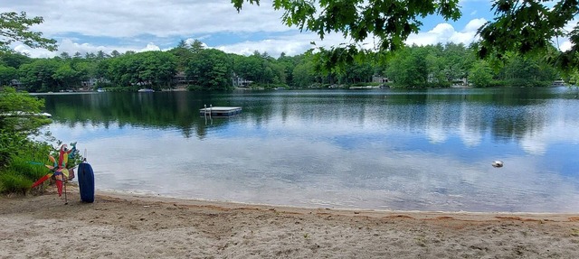 Cottage with great beach.