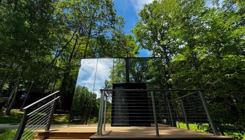 Couples Mirror Cabin- Reflections at Valley Bear Farms Resort