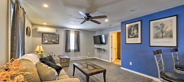 Cozy Getaway - 10 Miles to Mount Wachusett Skiing!