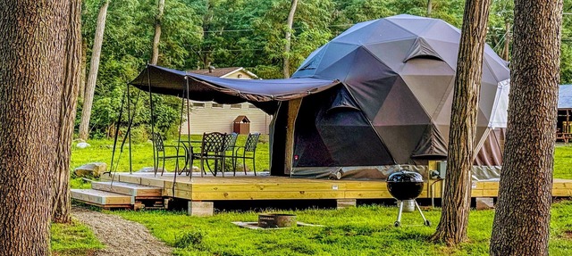 Cozy Mountain Dome Escape in the Catskills