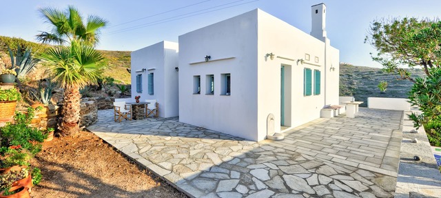 Cycladic Hideaway Private Villa w. Panoramic View