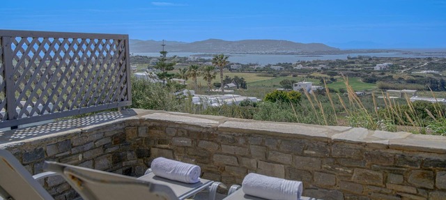 Dazzling Paros Villa | 3 Bedrooms | Villa Contessa | Large Furnished Veranda
