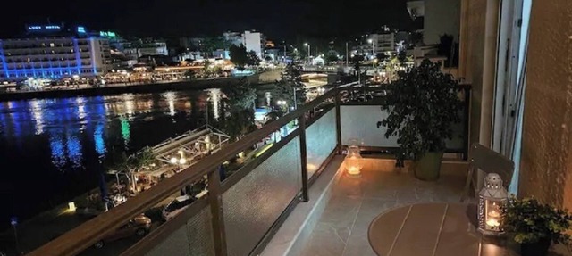 Debbies apartment over the water!