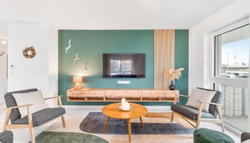 Design-Apartment - Küche - Parken - zentral