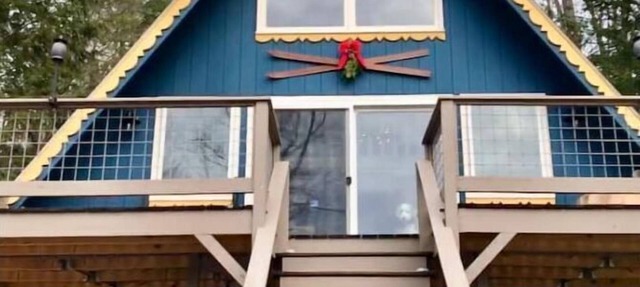 Direct Waterfront, Year-Round, A-Frame Cabin