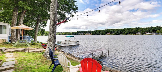 Dock & Sunset Views! Waterfront Thompson Getaway